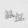 Classic Triangle Hollowed Out Shirt Collar Pin for Men Women Crown Collar Corner Badge Brooch Jewelry Accessories - Image 5