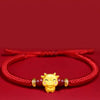 Lucky 12 Constellation Zodiac Sign Braided Animal Bracelet Men Women Red Rope Gold Color Beads Bracelet Bangle Gift Jewelry - Image 14
