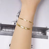 2/3/4/5MM Stainless Steel Bracelet For Women Men Gold Color Snake Chain Bangle With Extended Chain Party Jewelry Gift - Image 3