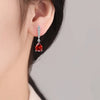 Silver Light Water Drop Classic Shining Water Drop Zircon Women's Earrings - Image 5