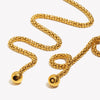 Creative Multipile Layers Square Pearl Necklace Gold Plated Stainless Steel Women Party Statement Jewerly - Image 5
