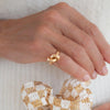 Colored Zircon Intersection Ring Classic Design Style Stainless Steel Anti Fading Geometry Lady Unique Jewelry Gift - Image 6