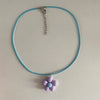 Sweet Colorful Flower Pendant Necklace for Women Girl Floral Design Rope Chain Chokers Jewelry Gift - Image 14