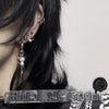 Y2K Spike Rivet Ball Pearl Hoop Earrings for Women Stainless Steel Punk Pointed Drop Earrings Gothic Jewelry Accessories - Image 4