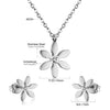 Flower Rose Jewelry Sets For Women Fairy Moon Stars Pineapple Pendant Necklace Earrings Romantic Office Accessories - Image 28