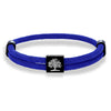 Handmade Navy Blue Braided Rope Bracelet Stainless Steel The Tree of Life Square Bracelets for Men Women Couple Jewelry - Image 12