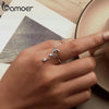 Silver Opal Star and Moon Chain Double Layer Ring for Women Wedding Adjustable Ring for Women Jewelry - Image 3