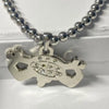 Hip-hop Style Stainless Steel Round Bead Chain, Rapper Necklace, a Niche Design Necklace Gift for Men and Women - Image 8