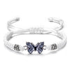 Woven Butterfly Flower Cord Bracelet with Adjustable Length - Image 15