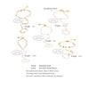 Stainless Steel Zircon Beads Back of Hand Chain Finger Bracelet Chic Sexy Jewelry Gift - Image 6