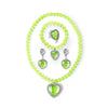 Girl Dress Up Jewelry Toddler Princess Ring Earrings Bracelets Necklaces Kids Costume Jewelry Set for Girl Tea Costume Party - Image 8