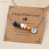 Mhs.sun 12 Star Zodiac Sign Gravel Stone Chains Bracelets With Card Couples Constellation Birthday Party Jewelry - Image 18