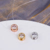 Cubic Zirconia Pendant Necklace Women Invisible Transparent Fishing Line Choker Oval Heart Star Geometric Necklaces - Image 29