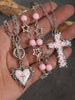 3pcs Vintage Gothic Style Thorn Rose Cross Meteor Star Beaded Layered Necklace Set, Including Retro Pentagram Pendant Choker Nec - Image 3