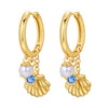 Silver Zircon Heart-shaped Earrings Gold Hoop Earrings for Women Piercing Jewelry Gift - Image 30