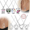 Necklace Silver Butterfly Love Heart Bear Classic Simple Adjustable Necklace For Women Girl Jewelry Gifts - Image 1