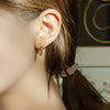 Simple Gold-Tone Hoop Earrings for Everyday Wear - Image 8