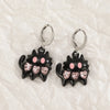 Goth Vintage Cute Bowknot Pink Strawberry Heart Star Pendant Earrings Egirl Gothic 2000s Y2K Emo Rave Jewelry Scene Accessories - Image 9