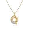 Gold/Silver Color Mixed 26 Letters Pendant Necklaces For Women Men Shiny CZ Zircon Inlay Party Jewelry Gift - Image 24