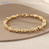 Irregular Round Beads Chain Bracelet For Women Men Gold Color Metal Adjustable Bracelets Jewelry - Image 8