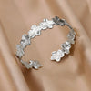Stainless Steel Shell and Starfish Cuff Bangle in Multiple Styles - Image 32
