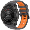 Official Silicone Strap For Garmin Instinct 3 45mm 50mm Smartwatch Bracelet Correa Two-tone Wristband For Garmin Instinct 3 Band - Image 9