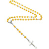 Cross Pendant Long Weater Chains Abs Imitation Pearl Virgin Mary Pendant Prayer Necklace For Women And Men - Image 6