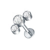 Cubic Zirconia Labret Stud 16G Internally Threaded for Lip Tragus and Helix - Image 23