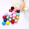 3PCS Harmony Ball For Pregnancy Necklace Pendant Copper Gold Plated 16mm Chimes Sound Ball 9 Colors Option - Image 5