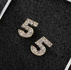 Skeds Korean Style 5 Numbers Pearl Crystal Flower Earrings For Women Camellia Elegant Lady Party Jewelry Ear Rings - Image 13