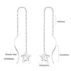 2PC/1pair Heart Love White Shell Drop Earring for Women Stainless Steel Hoop Earrings Romantic Valentine's Day Gift - Image 12