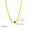 316L Stainless Steel Butterfly Moon Lock Blue Eyes Pendant Necklace For Women Multilayer Choker Chain Jewelry Gifts - Image 36