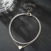 Sliver Plated CZ Anklet Bracelets for Women Girl Zircon Charm Dainty Layer Chain Anklets Jewelry Gifts - Image 15
