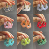 Colorful Flower Resin Acrylic Charms Earring Gold Color Circle Ear Buckle Hoop Earrings for Women Cute Gift Jewelry - Image 5