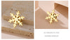 Stainless Steel Snowflake Brooch Pin in Gold-Tone or Silver-Tone - Image 17