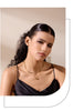 Snake Chain Double Layer Stainless Steel Water Drop Pendant Necklace for Women Statement Gold Color Jewelry - Image 13