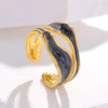 Sell Well in Europe America Wide Version Pearl Rings for Women Exaggerate Chunky Statement Jewelry Ring Gift - Image 7