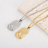 Square Pendants Delicate Stainless Steel Chain Pendant Necklace For Women Necklace - Image 1
