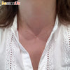 Sparkling Zircon Star Embellishment American -style Niche Cool Texture Light Zircon Star Inlay Craft Clavicle Necklace - Image 3