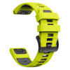 Two-Tone Silicone Strap QuickFit 20mm For Garmin Fenix 8 43mm 7S Pro 6S 5S/Instinct E 40mm/Descent Mk3 Mk3i 43mm Band Bracelet - Image 3