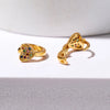 Tiny Heart-Shaped Cartilage Earrings Zircon Gold Color Piercing Cartilage Hoop Small Hoop Earrings Party accessories - Image 5