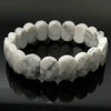 Multi-Faceted 10 x 14 mm Beaded Bracelet in Mixed Stone Colors - Image 33