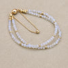 Faceted Sandstone Double Layer Beads Strand Bracelets Bangles Elegant Bohemian Magnetic Women Jewelry - Image 24