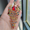 and peacock open screen brooch, European and American retro colored enamel pin accessories - Image 29