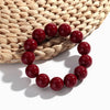 Colorful Acrylic Beaded Bracelet in Multiple Shades - Image 15