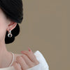 Resin Transparent Round Ball Pendant Earring Hooks Korean Jewelry For Girls Women's Versatile Accessory - Image 3