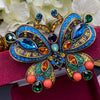 Zinc Alloy Brooch Pin with Decorative Stone Details in Multiple Styles - Image 8