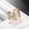 Stainless Steel Rings Signet Protection Amulet Seal of The Seven Archangels Solomon Kabbalah Chunky Stars Ring - Image 8