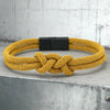 Unique Handmade Men Bracelet 6 Colors Available A Grade 4mm String Fabric Wrap Braslet Bangle Lucky Red Thread Braclet - Image 1