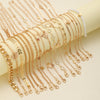 20 Pcs/Set Bohemian Twisted Snake Chain Anklet For Women Summer Beach Vintage Simple Foot Ankle Bracelet On Leg Jewelry Gifts - Image 5